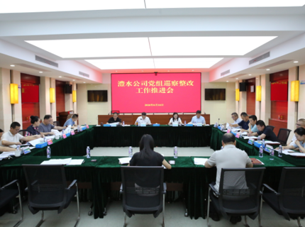 suncitygroup太阳集团公司党组召开巡察整改工作推进会